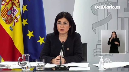 Carolina Darias: "La vacuna de AstraZeneca se va a inocular a partir de los 60 años"