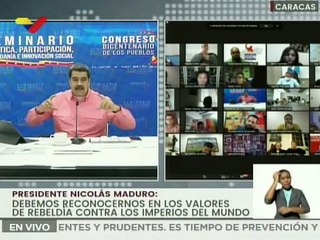 Pdte. Maduro: En nuestro pueblo indoafricano siempre hubo un pensamiento y espíritu propio