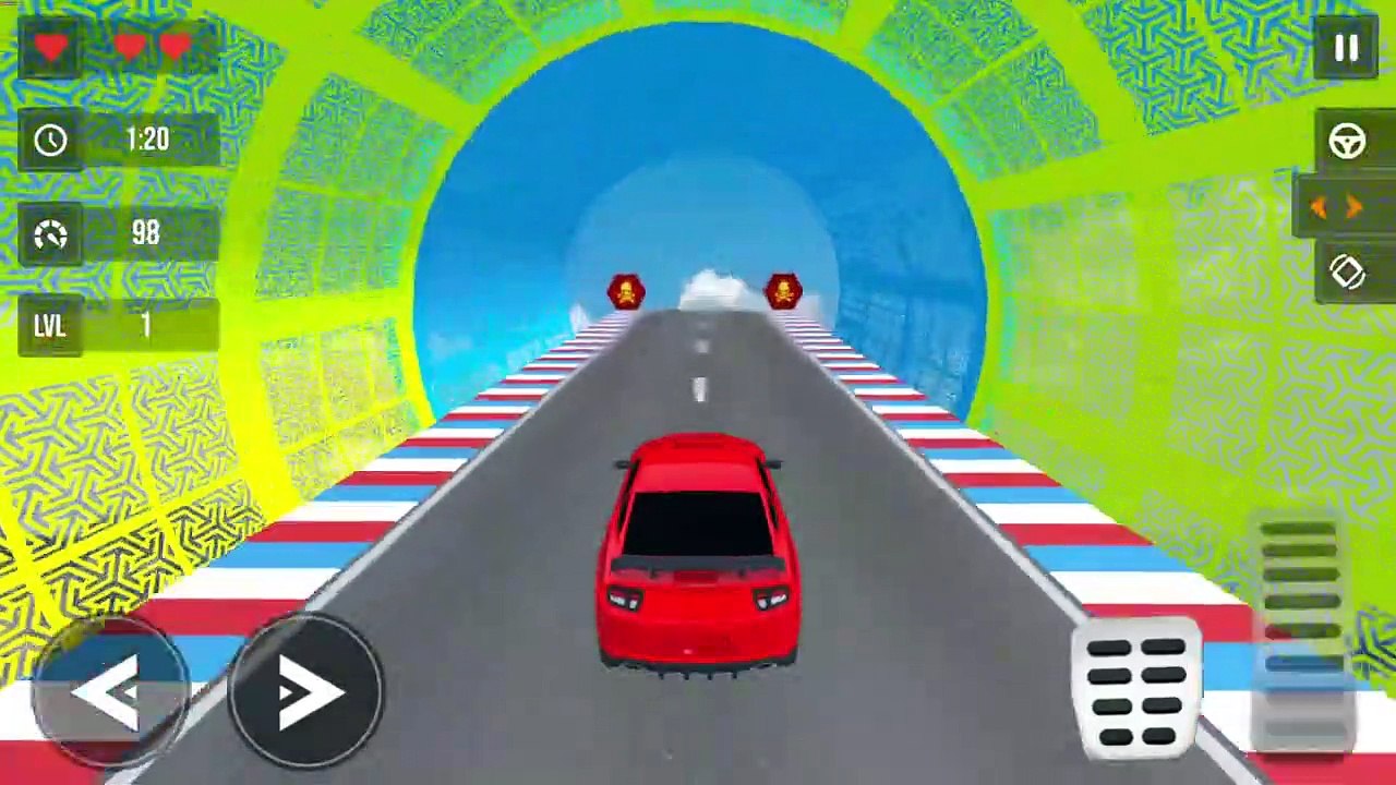 Mega Ramp Car Stunt Game 3d - New Car Games 2021 - Impossible Tracks Driver - Android GamePlay
