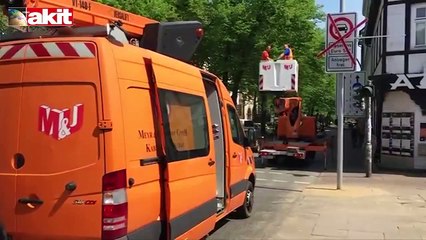 Almanya Hamburg'da dizel yasağı başladı