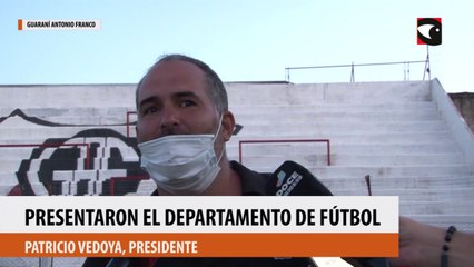 Guaraní presentó el Departamento de Fútbol