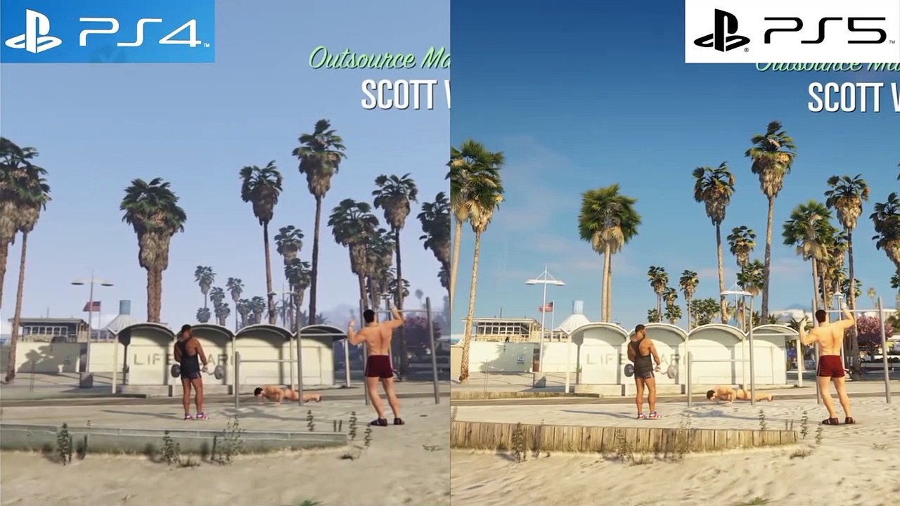GTA 5 Next-Gen Launch: Comparing the Graphics Performance on PS5 and PS4