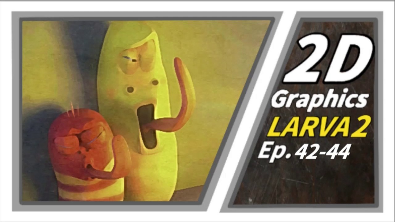 2D GRAPHICS | Larva Season2 Episode42-44 | Larva Cartoon |  Larva Official Channel