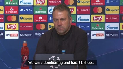 Flick disappointed with wasteful Bayern against PSG