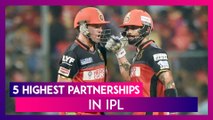 IPL Records: 5 Highest Partnerships in Indian Premier League