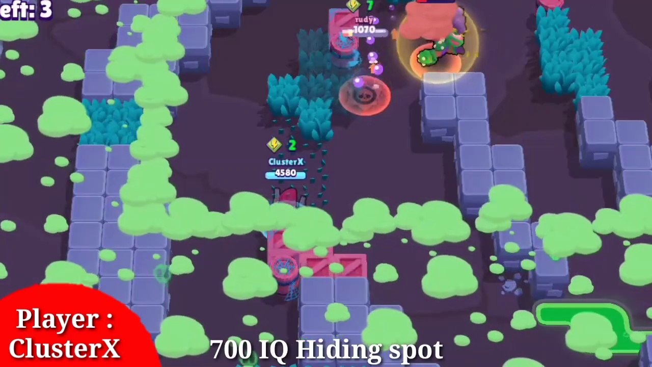 700 IQ Hiding Spot// Brawl stars funny moments #20