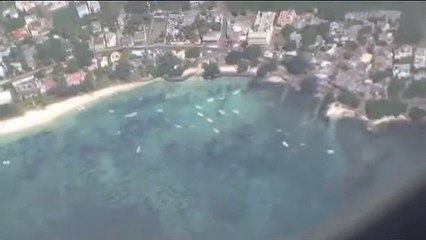 UNBELIEVABLE Bird views flying Over Mauritius