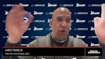 Penn State's James Franklin discusses the COVID-19 vaccine