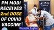 PM Modi gets Covid-19 vaccine second dose, says 'if eligible, get your shot' | Oneindia News