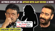 Famous 90's Actress SHOCKING Revelations On Affair With Ajay Devgn, Insult By Ram Gopal Varma & More