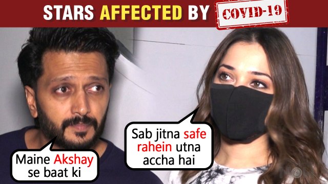 Riteish Deshmukh & Tamannaah Bhatia REACT To Akshay Kumar & Bollywood Stars Tested Covid Positive