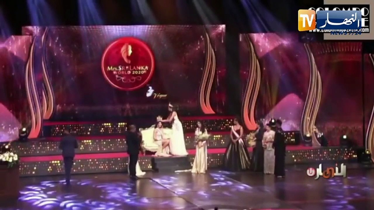 عراك في حفل ملكة جمال سريلانكا للمتزوجات بسبب خلاف على اللقب