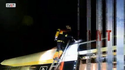 Endnu en brand i IC4-tog | Røg fra IC4-tog | DSB | Holsted | Vejen | 24-06-2014 | TV SYD @ TV2 Danmark