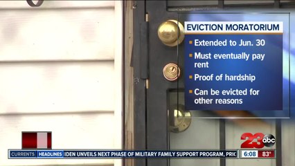 Eviction moratorium details