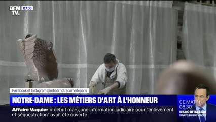 Les métiers d'art de Notre-Dame de Paris mis à l'honneur cette semaine