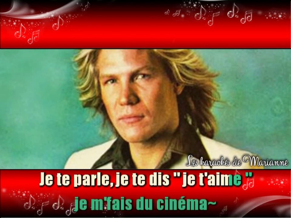 KARAOKE Patrick Juvet - Toujours du cinema