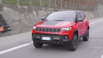 New Jeep® Compass Trailhawk in Colorado Red Driving Video