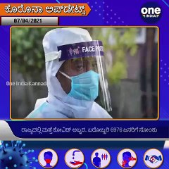 #Covid19Updates: ರಾಜ್ಯದಲ್ಲಿ ಮತ್ತೆ ಕೋವಿಡ್ ಅಬ್ಬರ.. ಬರೋಬ್ಬರಿ 6976 ಜನರಿಗೆ ಸೋಂಕು | Oneindia Kannada