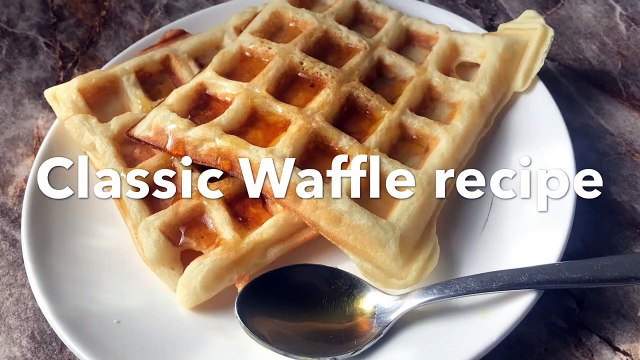 Classic Waffles Recipe Waffle Recipe