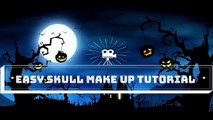 Easy Skull Makeup Tutorial | Halloween 2020