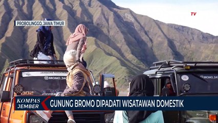 Jelang Ramadan, Gunung Bromo Dipadati Wisatawan Domestik