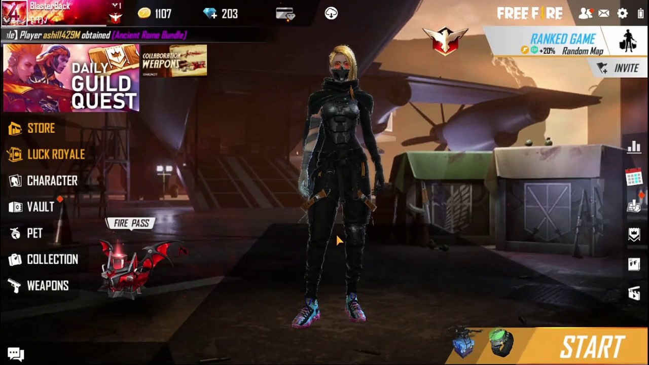 Top 6 Pro Female Dress Combination in Free Fire video Dailymotion