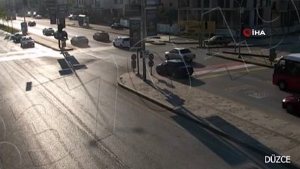 Hatalı dönüş beraberinde kaza getirdi