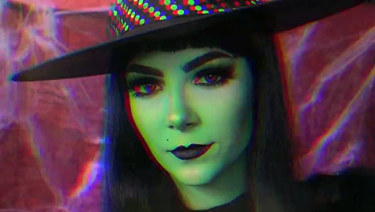 Maquillaje De Bruja Verde | Witch Makeup | Idea Para Halloween | Celheliz -  video Dailymotion