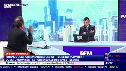 Le coup de gueule de Filliatre : Finance comportementale, ces attitudes qui plombent ou qui dynamisent le portefeuille des investisseurs - 08/04