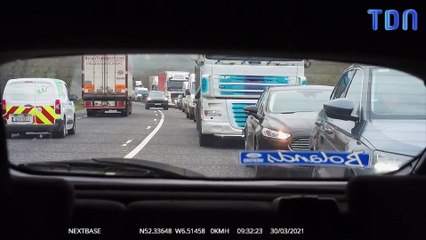 Celui-là, il n'a pas le temps pour les travaux routiers