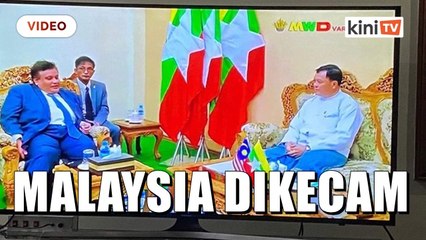 Tindakan duta Malaysia bertemu menteri Myanmar dikecam