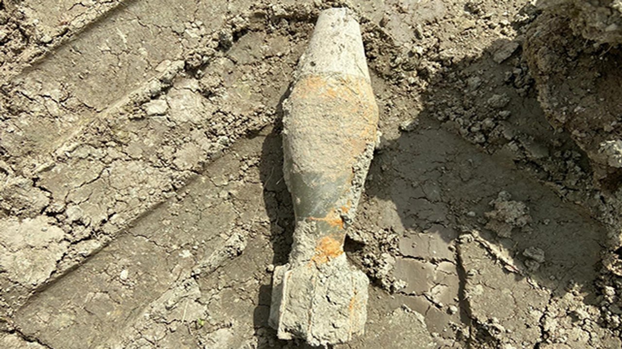 Batman’da arazide bulunan patlamamış havan mermisi imha edildi