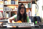Elecciones 2021: Verónika Mendoza realizó mitin virtual como  cierre de su campaña electoral
