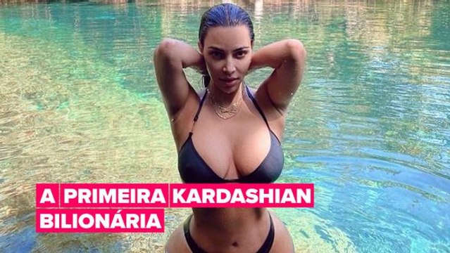 Kim Kardashian entra para o clube de bilionários da Forbes