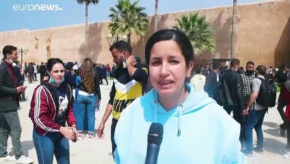 الشرطة المغربية تعتقل 20 معلما متعاقدا خلال احتجاجات بالرباط تطالب بالشغل القار