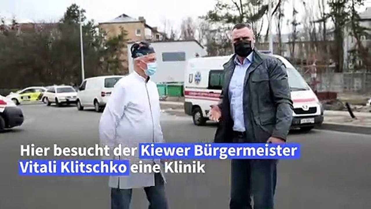 Klitschko: Gesundheitssystem in der Ukraine 'am Abgrund'