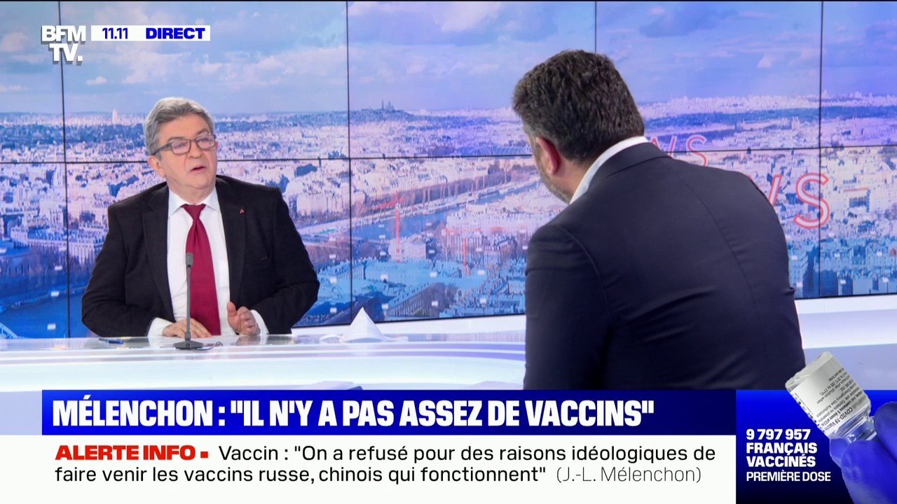 Jean-Luc Mélenchon: "Jean-Michel Blanquer est devenu aussi dangereux que le Covid"