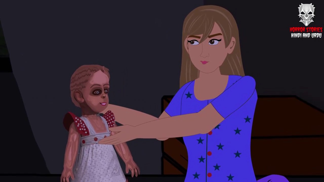 Scary Doll Horror Story | animated horror story | Horror Stories Hindi Urdu | HD