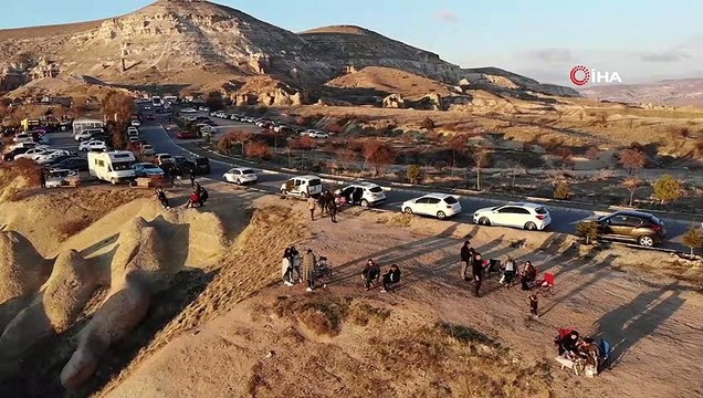 Kapadokya bölgesini 3 ayda 197 bin 541 turist ziyaret etti