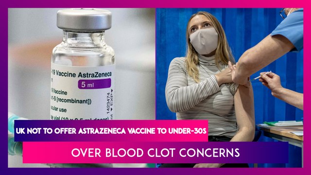 UK Says AstraZeneca Vaccine Will Not Be Administered to Under-30 Yr old Over Blood Clot Concerns