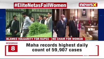 Imran Blames Women's Dressing For Rising In Rape Cases No Chair For Women In Turkey NewsX