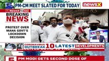 Traders Group Stages Protests In Pune Protest Against Lockdown Decision NewsX