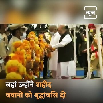 Home Minister Amit Shah Visit Injured CRPF Soldiers, Warns Naxalites To Surrender