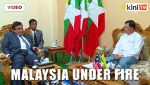 Malaysia slammed after ambassador meets junta leader in Myanmar