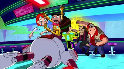 Diamondhead Uses His Brain At Laser Tag  | Ben 10 | Cartoon Network