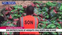 SON destroys packs of Mosquito coils worth N8M in Kano