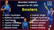 #IPL2021 Special - Mumbai Indians (#MI) Team Preview
