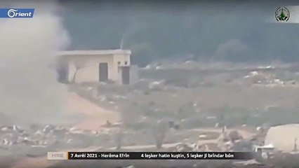 قسد تنشر فيديو لقصف جنود أتراك بعفرين