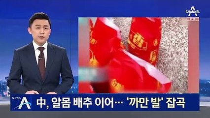 中, ‘알몸 배추’ 이어 ‘까만 발’ 잡곡…영업 중단 조치