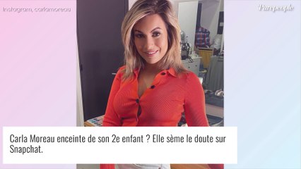 Carla Moreau enceinte de son 2e enfant ? Elle dévoile un test de grossesse !
